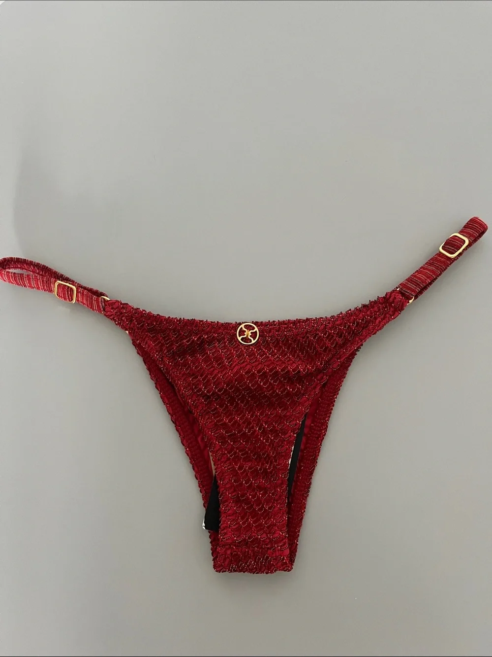 Vix Paula Hermanny Solid Rafa Cheeky Bottom Size Small